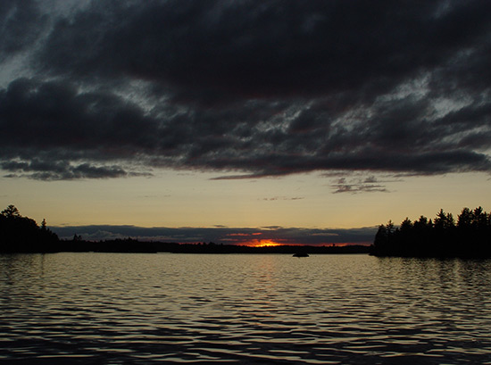 Lake Temagami Sunset